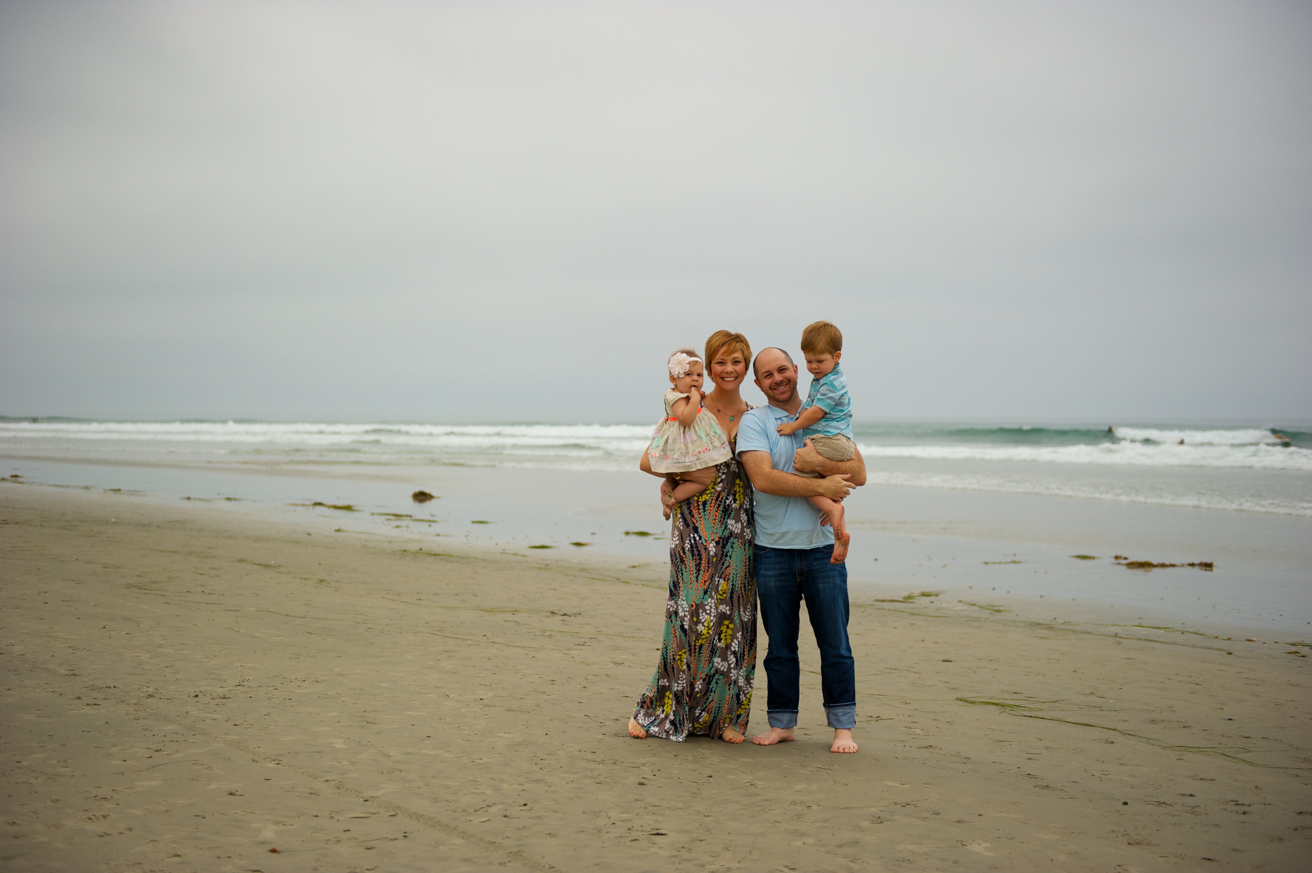 Family standing